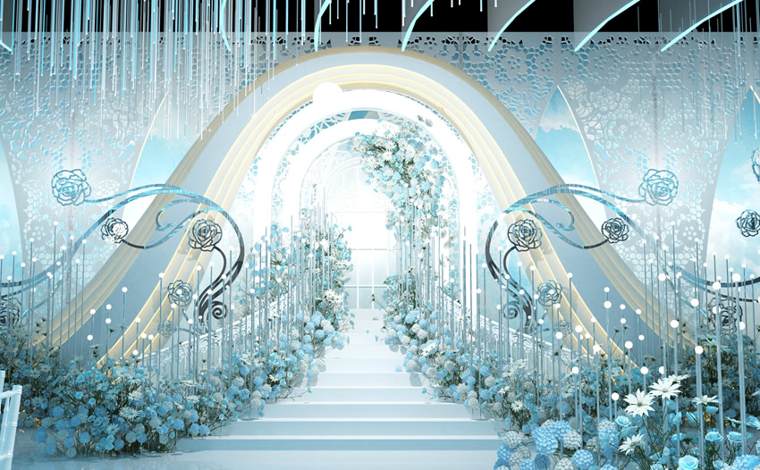 麻栗坡釡香烙馍村水晶厅效果展示